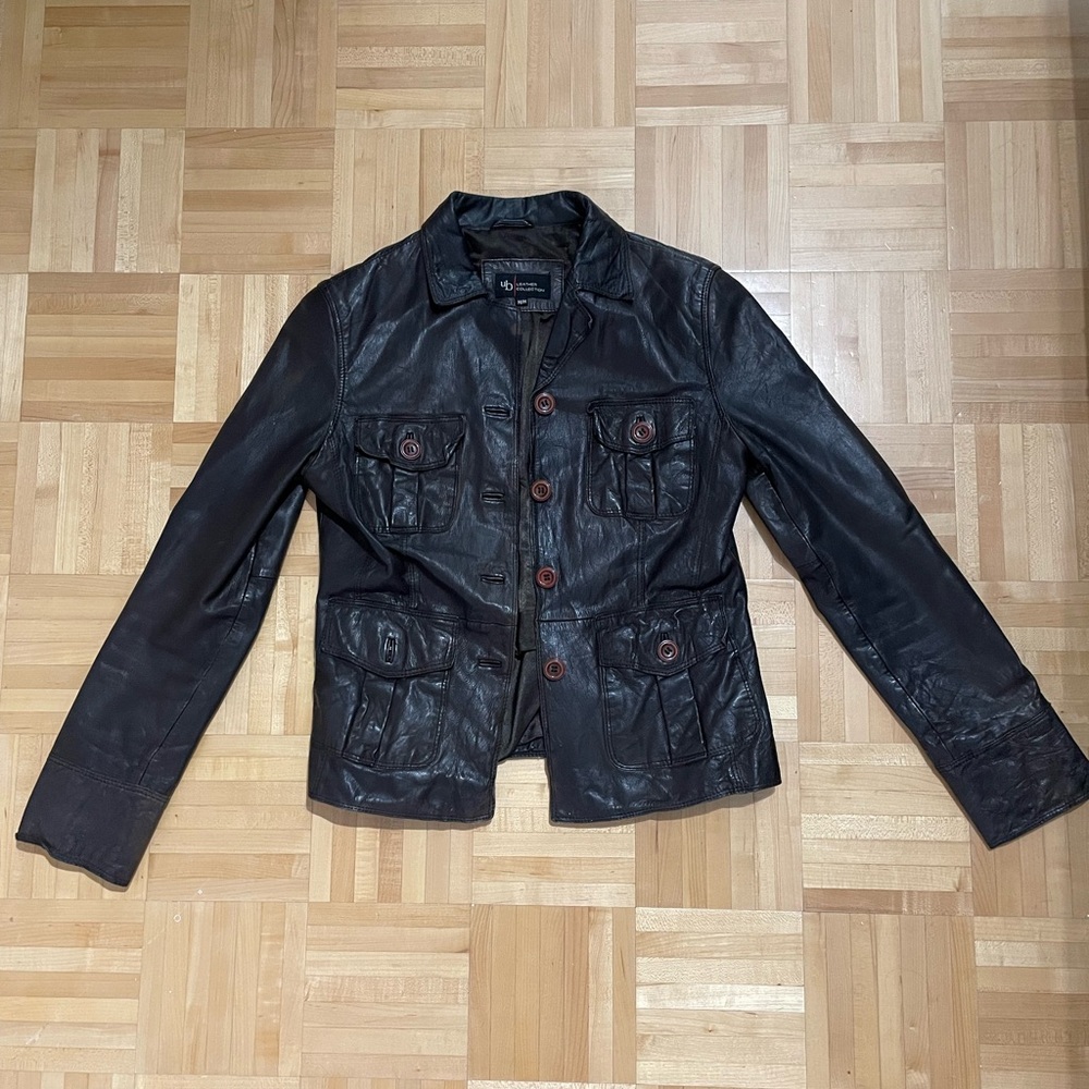 Leather Jacket Brown Women’s